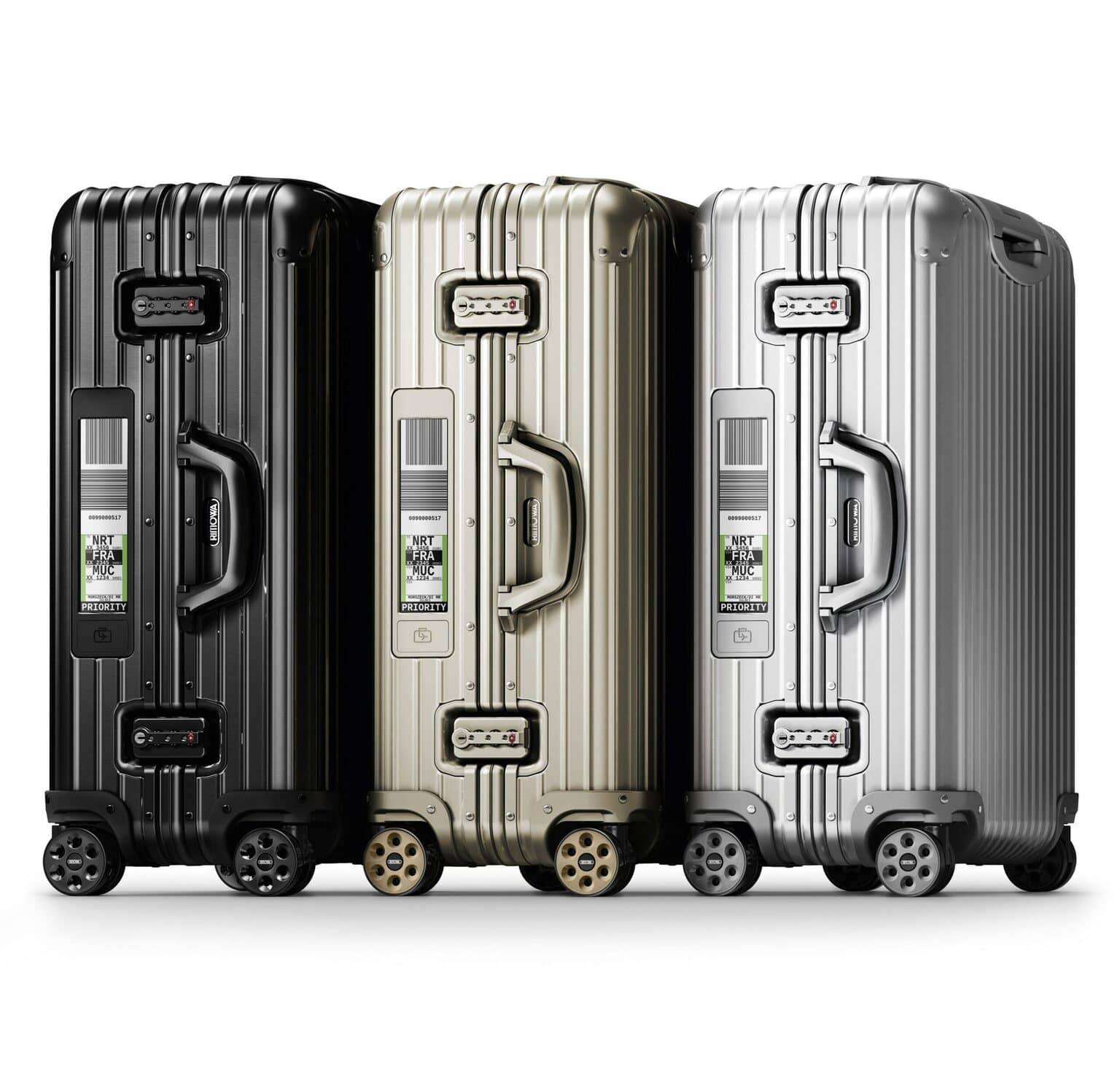 Rimowa three suitcase examples