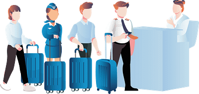 Crew queue illustration
