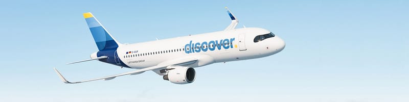 Discover Airlines launch header
