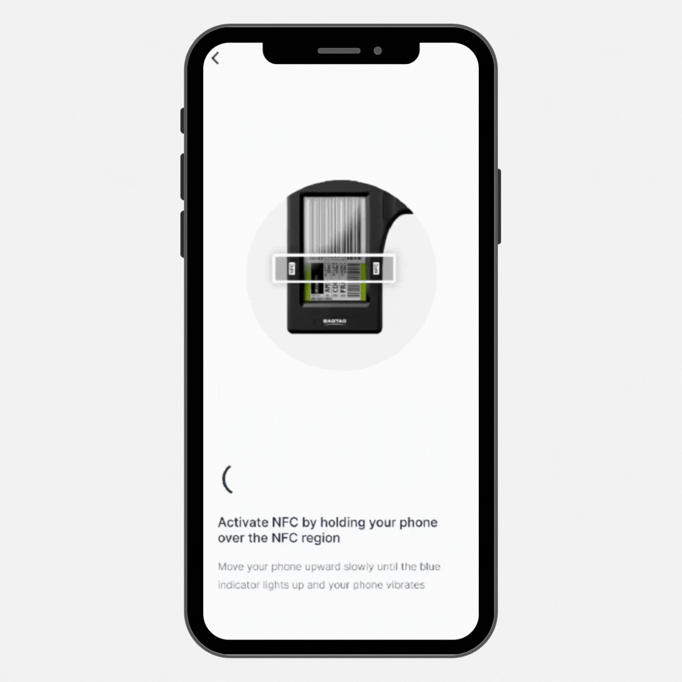 Updating BAGTAG Flex with NFC GIF